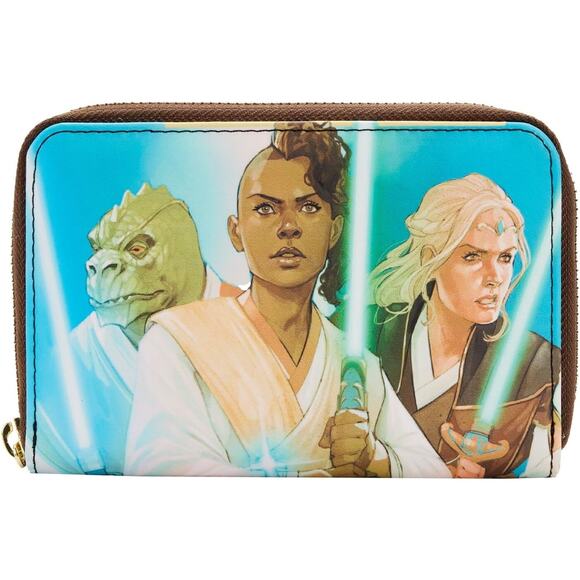 Loungefly Star Wars: The High Republic Comic Cover Zip Around Wallet NWT - Picture 5 of 8